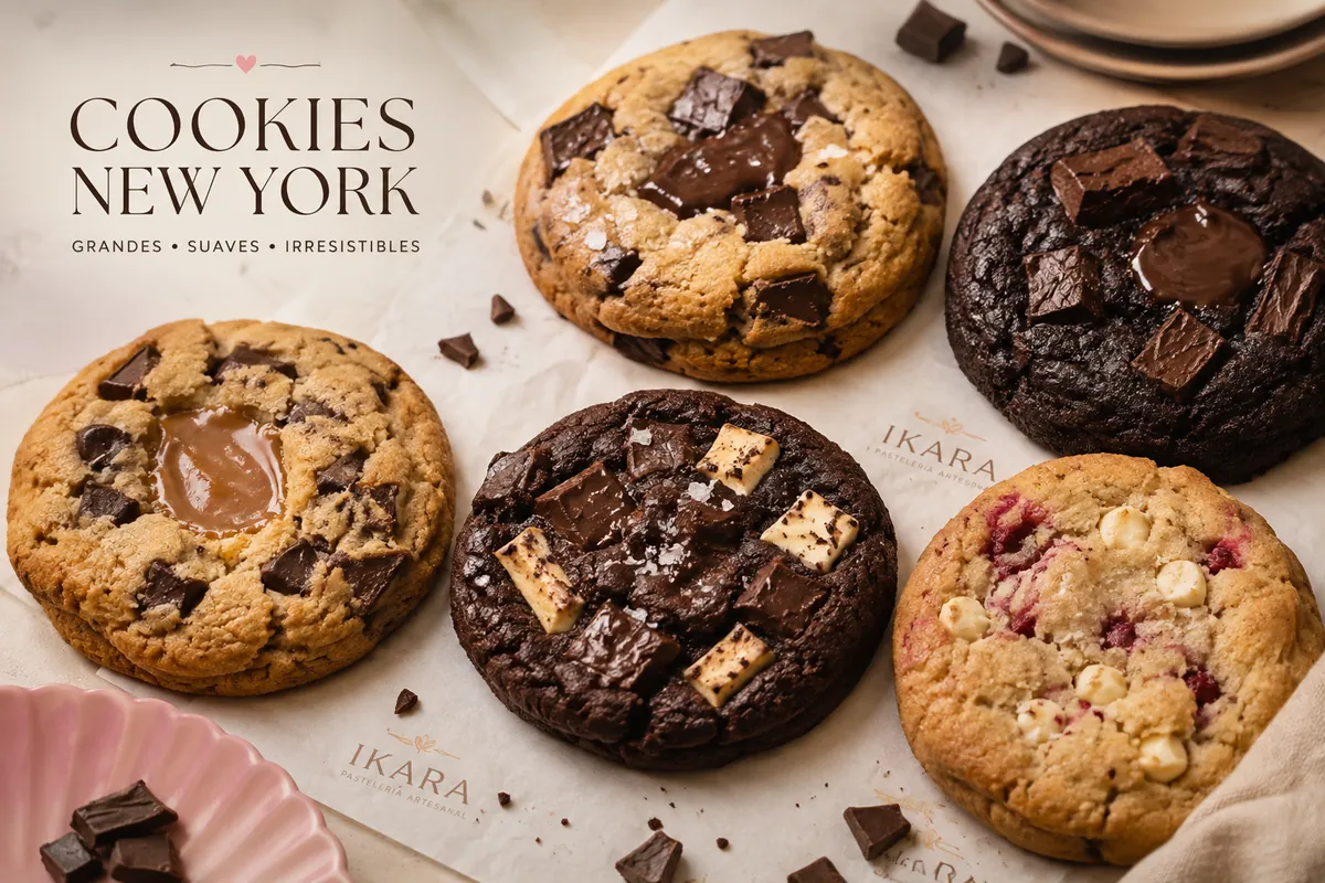 Cookies NY artesanales de IKARA