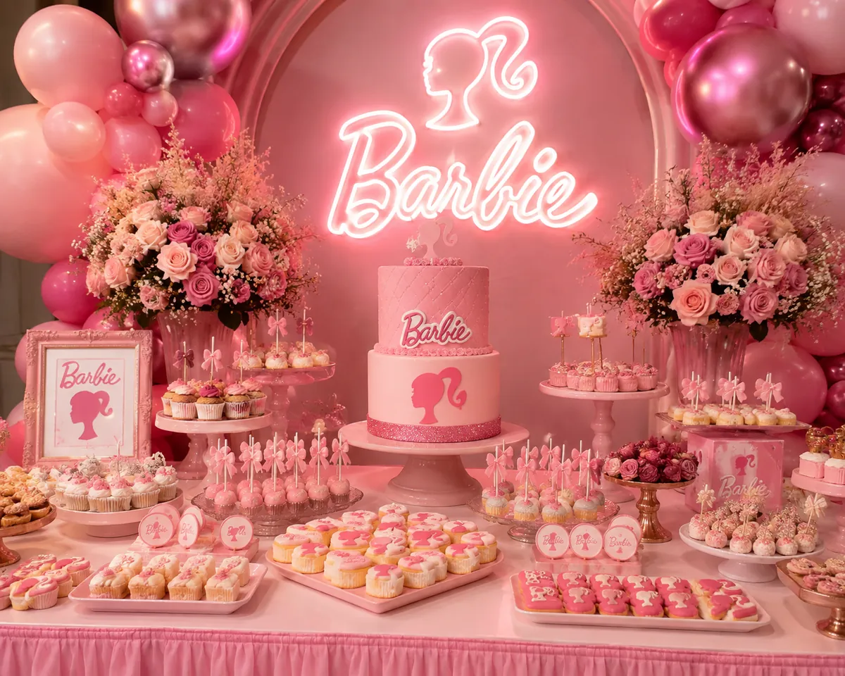 Mesa dulce premium armada por IKARA para eventos