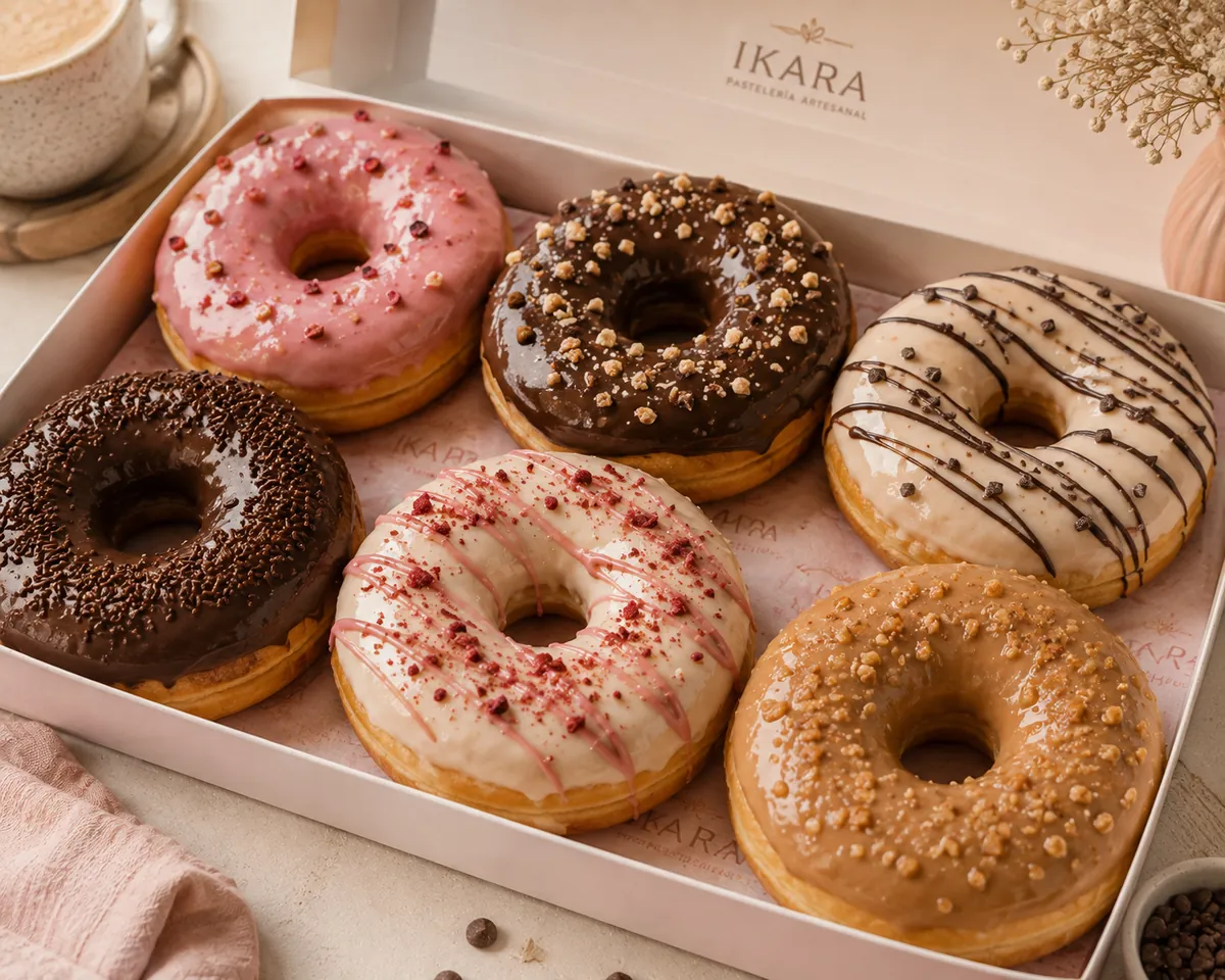 Donas artesanales glaseadas de IKARA